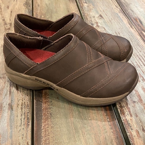MERRELL Jovilee Clogs Womens Size 5 Comfort Shoes J178605C Brown Walking - Picture 1 of 11